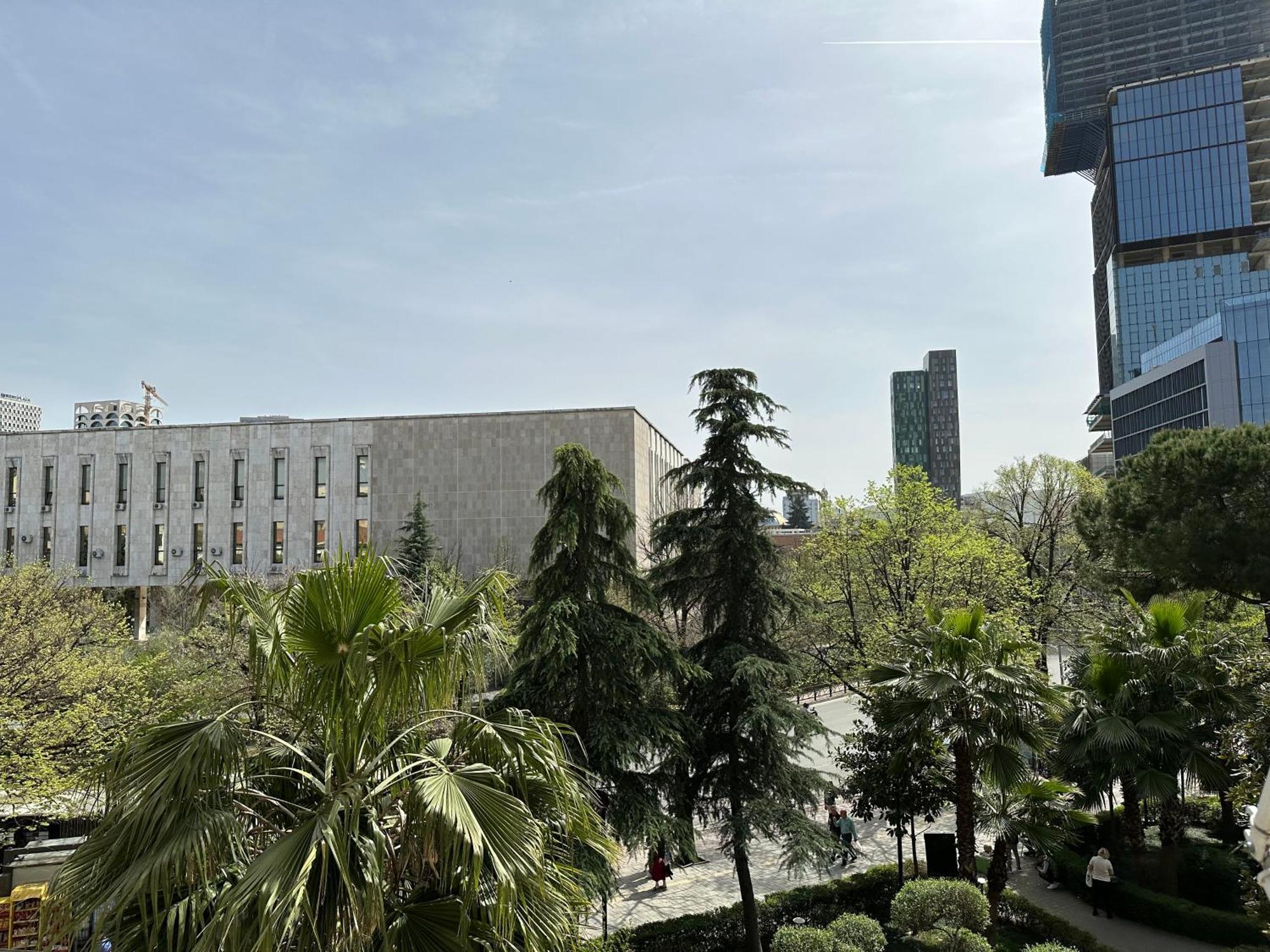 Piazza City Center Daire Tiran Dış mekan fotoğraf